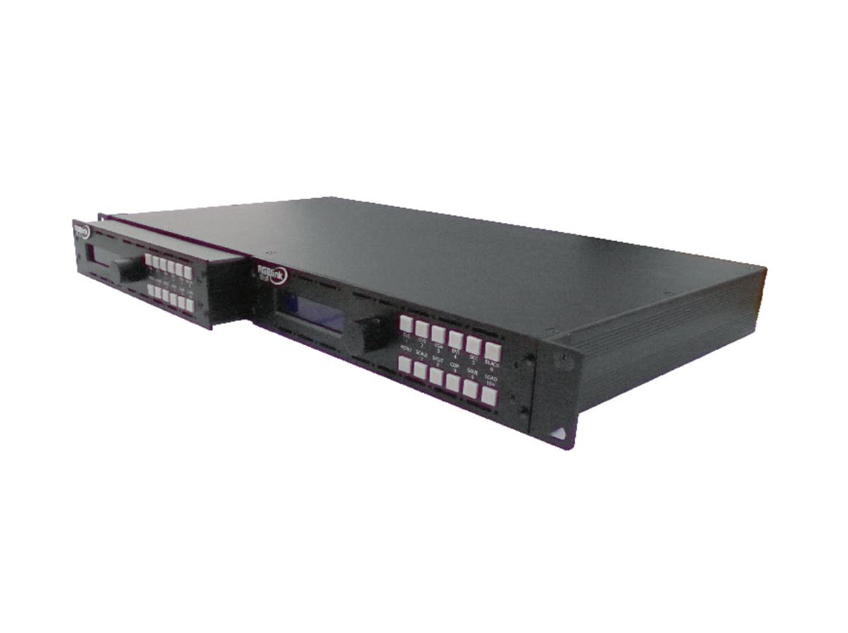 1U 19in Rack Housing for ½ Width Devices Image 1