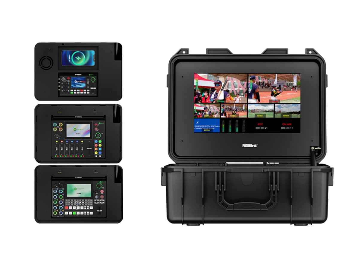 mini-edge Cased Kit with Monitor Image 1